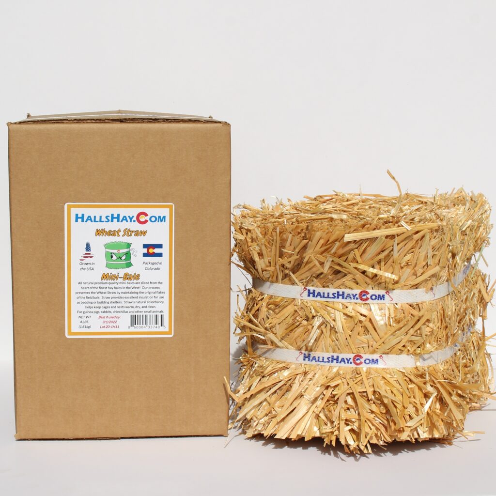 HALL'S HAY Alfalfa Mini-Bale Small Pet Food, 6-lb box 