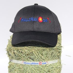 Black HallsHay.Com Air-Tech Performance Hat