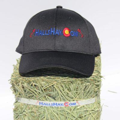 Black HallsHay.Com Air-Tech Performance Hat